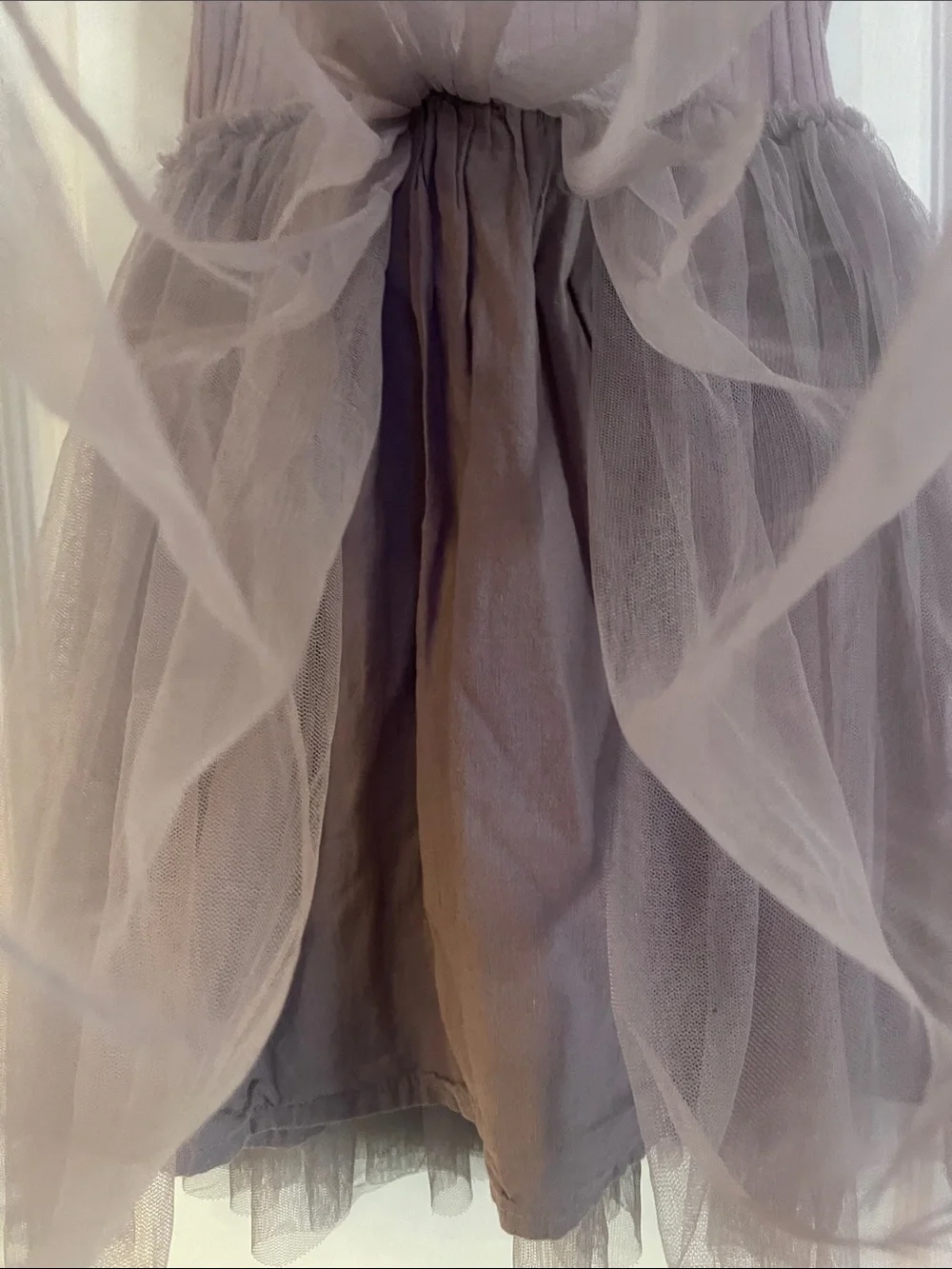 Girls Lavender Tulle Party Dress - Brand